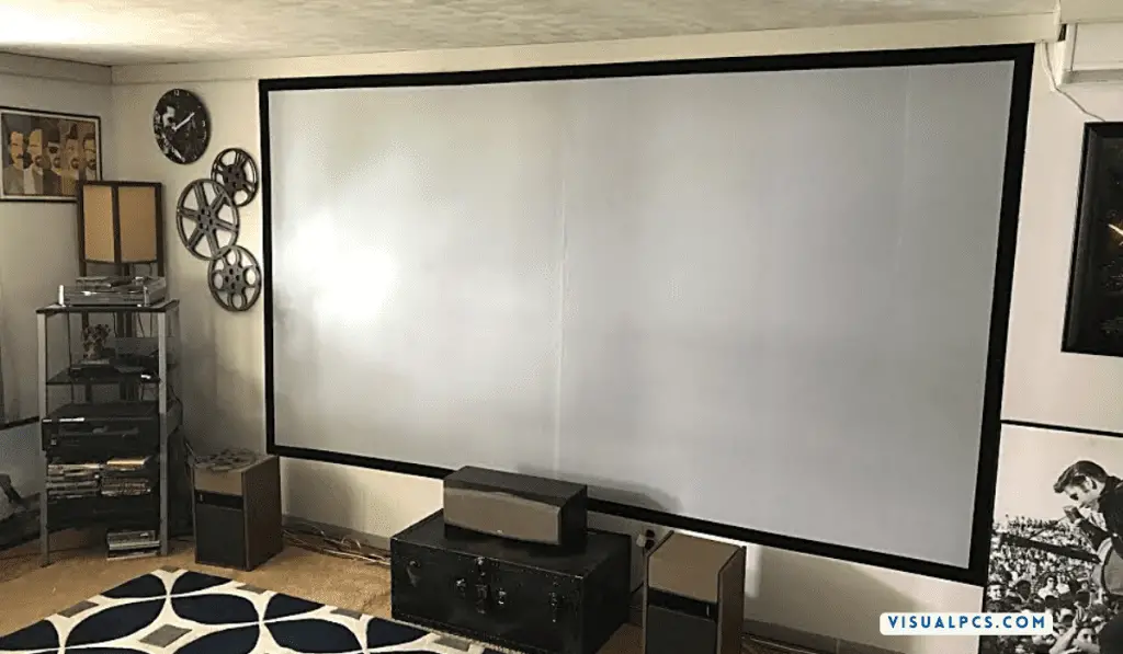 Grey Projector Screen Paint