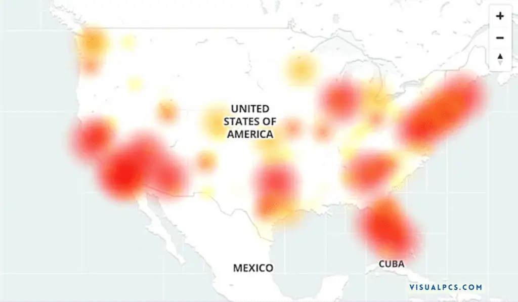T-Mobile Outage Map