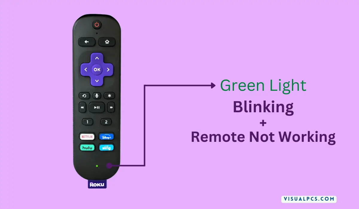 Why Is My Roku Remote Blinking And Not Working