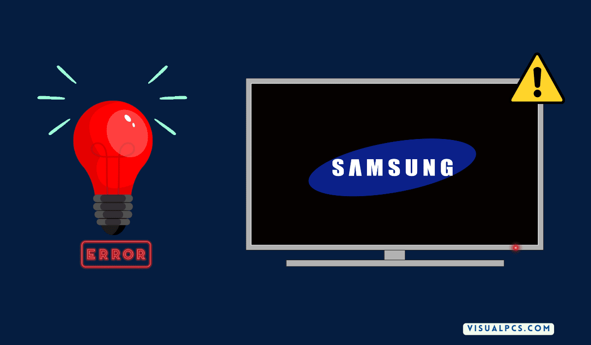 How to Fix Samsung TV Blinking Red Light? (2023)