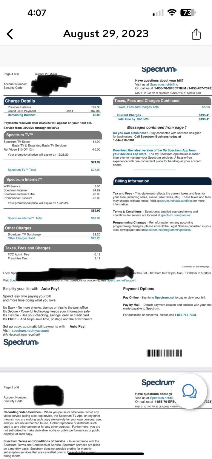 How Much Does Spectrum Cost Reddit (2024)