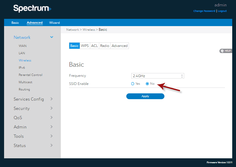 Spectrum Router Not Showing 2.4Ghz