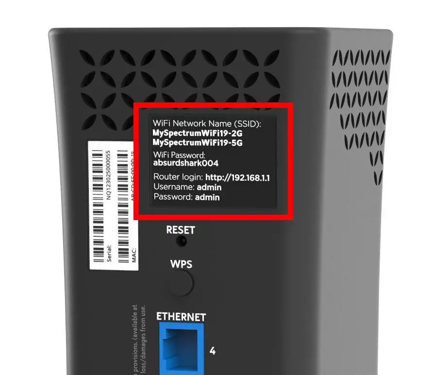 What is the Name of Spectrum Router